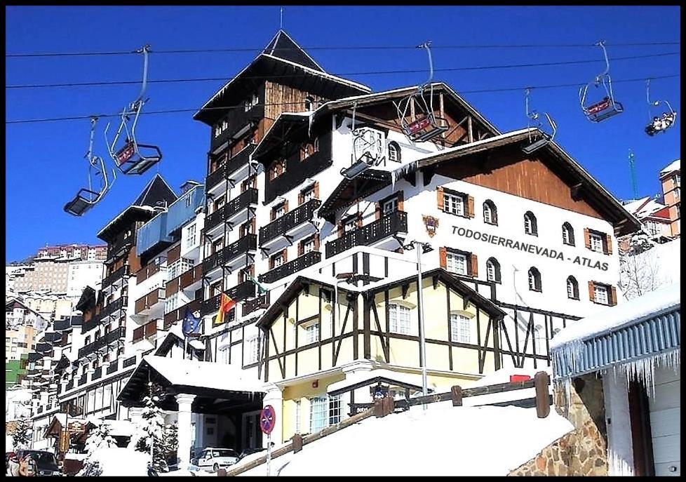 Todosierranevada Zona Baja - Edificio Atlas - Vistas A La Montana - Junto A Los Telecabinas Sierra Nevada Eksteriør billede