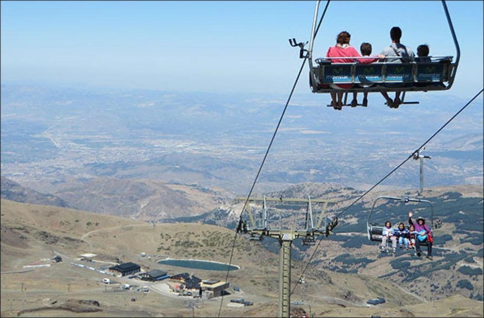 Todosierranevada Zona Baja - Edificio Atlas - Vistas A La Montana - Junto A Los Telecabinas Sierra Nevada Eksteriør billede